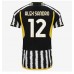 Günstige Juventus Alex Sandro #12 Heim Fussballtrikot 2023-24 Kurzarm